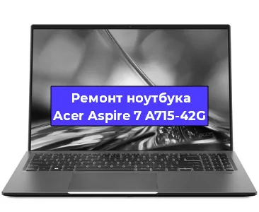 Апгрейд ноутбука Acer Aspire 7 A715-42G в Ростове-на-Дону